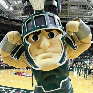 Sparty Mascot