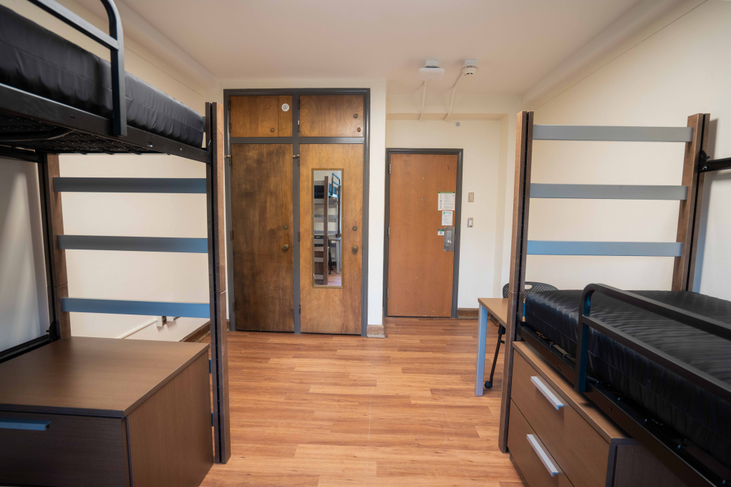 Photo of sample Campbell Hall room
